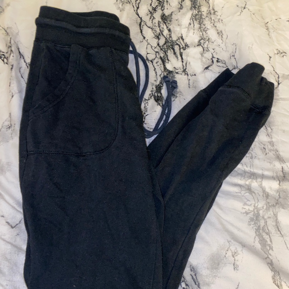 Black joggers